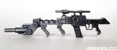 1/6 Sci-Fi blaster rifle for 12″ Figure Star Wars hot Toys Sideshow Trek