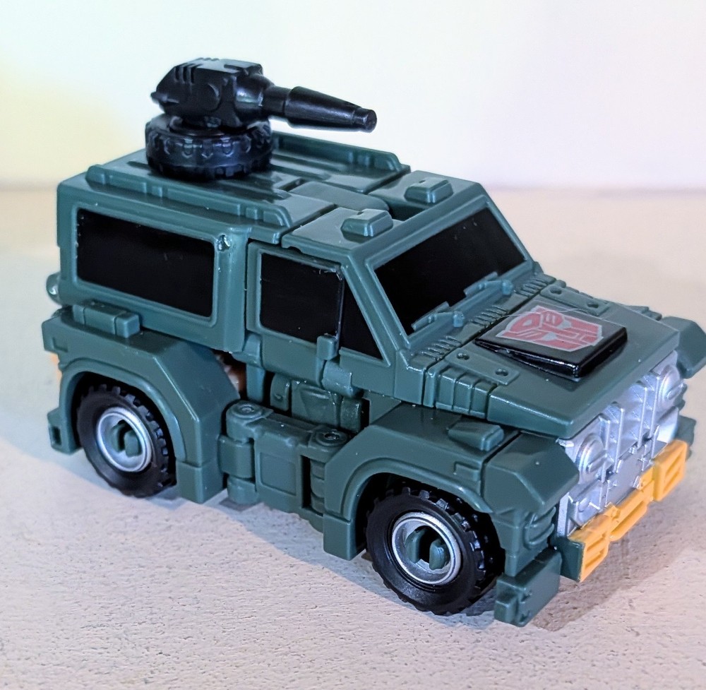 Transformers Retro G1 Brawn Complete Walmart reissue deluxe Mtmte