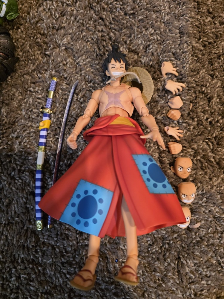 MegaHouse One Piece Luffy Tarou 6.9” Variable Action Heroes Figure