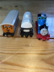 Thomas The Train Vintage Train Lot Plastic Die Cast Thomas 1985 Milk 93 Annie 97