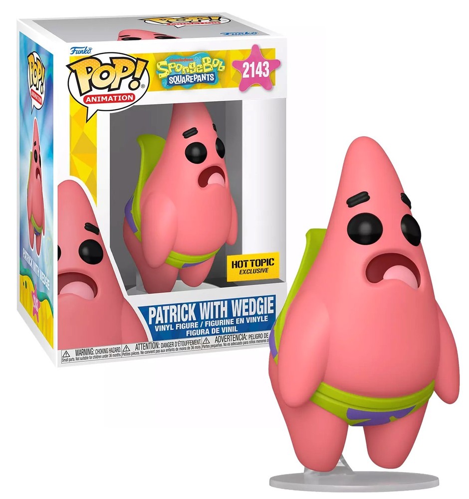 Movie: Search for Squarepants POP Movies Patrick with Wedgie Vinyl Figure #2143