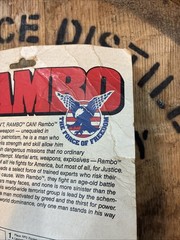 VTG RAMBO NEW Coleco 1985 1986 RAMBO The Force of Freedom Action Figure See Pics
