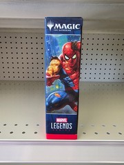 Marvel Legends Spider-Man + Magic The Gathering Card 6″ Action Figure