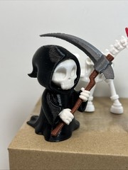 Halloween Grim Reaper & Skeleton Horse Set 3D Printed by Hypnotic Toys New