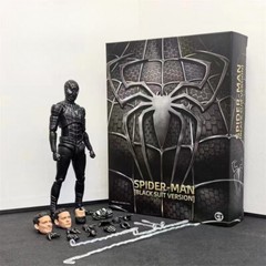 In Stock！S.H.Figuarts SPIDER-MAN: No Way Home Black Suit Action Figure CT Ver.