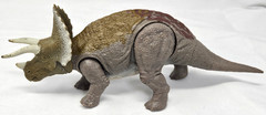 Jurassic World Sound Strike Triceratops Dinosaur Figure 13″ – Works! Mattel!