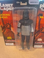 2 Planet Of The Apes Mego Figures General Ursus And DR Zaius