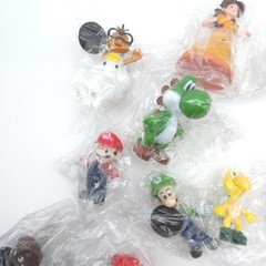 Super Mario Nintendo Mini Figures New Mixed Lot 18 Total