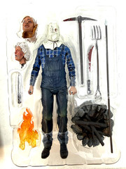 NECA Horror Friday The 13th Part 2 Jason Voorhees OPENED Action Figure