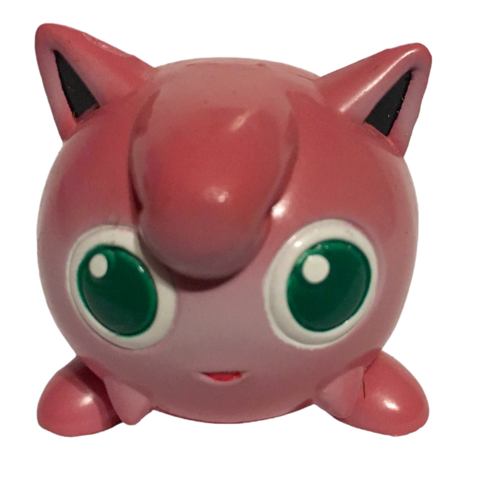 Jigglypuff #039 Pokemon Tomy Figure 1st Gen Nintendo 1.25 in CR-GF-TX-SP-JK