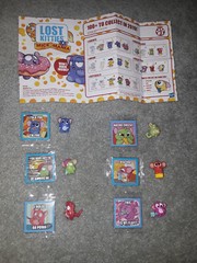 NEW OPENED LOST KITTIES MICE MANIA SERIES 3 FIGURE & STICKER – YOU PICK