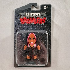 Lot of 3 New/Sealed Micro Brawler Figures: Adam Bomb Harley Race & Awesome Kong