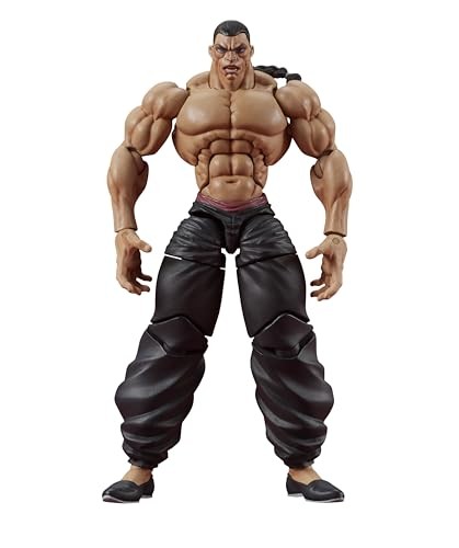 DIGACTION Figure Non-scale “Baki the Grappler” Retsu Kaioh approximately 75mm