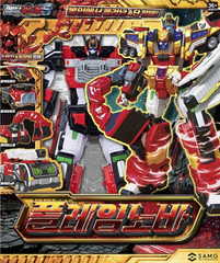 Metal Cardbot S FLAMENOVA Fire Car Transformer Robot Toy 2025 Flame Nova