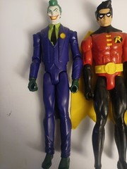 Batman Action Figures Lot Joker Robin DC Comics Toy Bundle Dark Knight Set