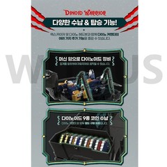 MINIFORCE Dinoid Warrior DINO COMMANDER Transformer Robot Trailer Robot Toy2025_