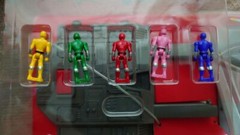 Mirai Sentai Timeranger Time Flyer & Ranger Set Toy Figure Hobby 2000 BANDAI