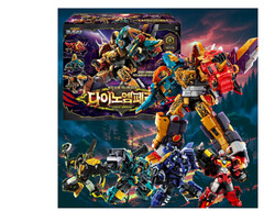 Miniforce Dinoid Emperor Original FullSet Korea Exclusive Transforming Robot
