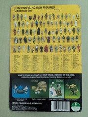 Vintage Star Wars Carded 1984 RotJ Nikto Kenner Figure Jabba’s Henchman