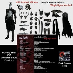 Dark Crown Toys Burning Souls Immortal Shura Kagekura Single Version 1/12 Figure