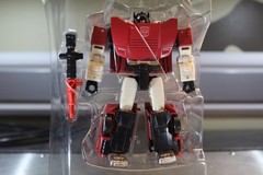 Transformers Siege Sidewipe Complete W/ NONNEF Spoiler and Weapons Upgrade Kits