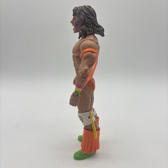 WWE Mattel Basic Series 2 The Ultimate Warrior Action Figure Orange Trunks 2011