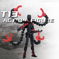 Collectors Favorite: Multi-Articular 3D Printed Robot Action Figure for Ages 3+
