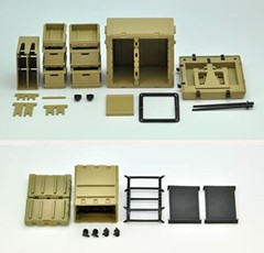 Little Armory LD039 Field Desk A2 Plastic Model 318804 figure parts
