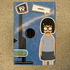 Bob’s Burgers Tiny TV Classics Real Working TV & Remote Season 3 Clips NIB