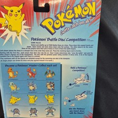 NEW Pikachu Pokemon Poke Ball Blaster w/ Battle Discs 1999 Read Description