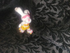 Vintage 1989 Hardee’s Beach Bunnies Roller Skater PVC Figure Happy Meal Toy