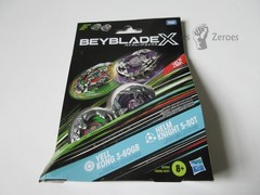Takara Tomy Beyblade X Booster YELL KONG 3-60GB and HELM KNIGHT 5-80T NIB