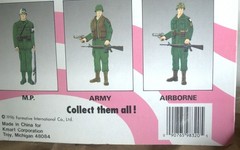 Free ship! U.S. Serviceman Vietnam Memorial Collection-Army, Navy, Airborne 1996