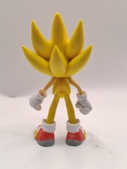 SEGA Jakks Sonic the Hedgehog SUPER SONIC Yellow Action Figure 5”