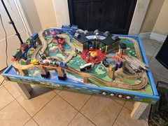 Thomas the train Ultimate bundle– Train table, tracks, and more included