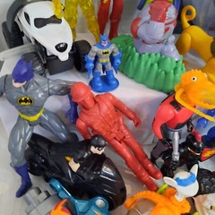 Boys Toy Wholesale Bundle Lot Batman Figures Kids Cars Junk Drawer TV Movie GAME
