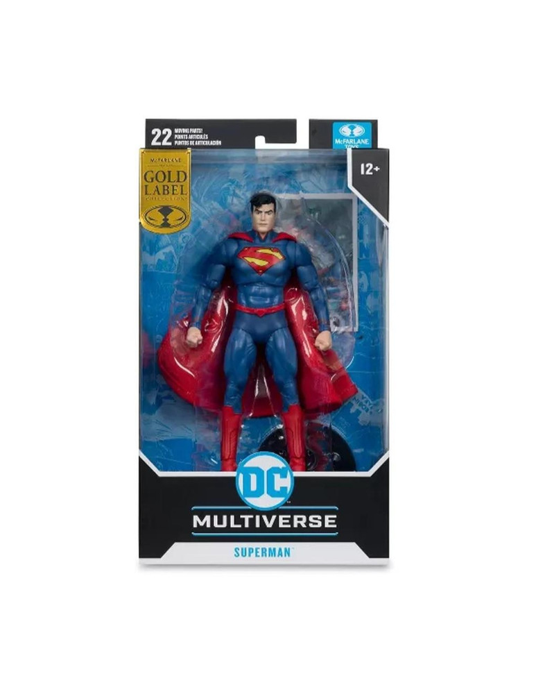 McFarlane DC Multiverse Superman (New 52) Gold Label 7in Action Figure
