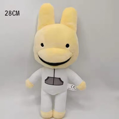 New Horror Animal Hospital Plush Toy Blue Dog Soft Stuffed Cartoon Doll