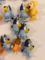 Lot of Bluey Dog Figures Moose Toys – w/ Duplicates