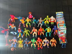 Vintage MOTU Lot of 24. 20 are Complete w/. See Description for Details.