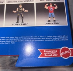 WWE LJN Superstars ULTIMATE WARRIOR Chase BLACK CARD Rare Figure New on Card