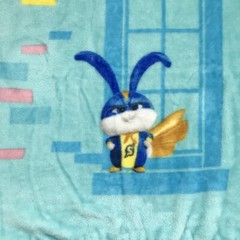 The Secret Life Of Pets 2 Plush Throw Blanket Lovey 37×47” Very Hard To Find!