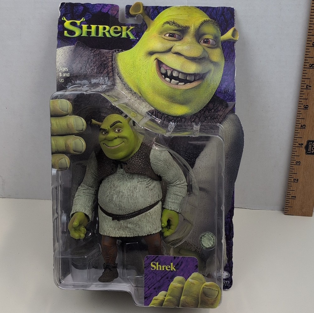 2001 McFarlane Shrek 6 Inch Action Figure Sealed Carded DreamWorks Vintage