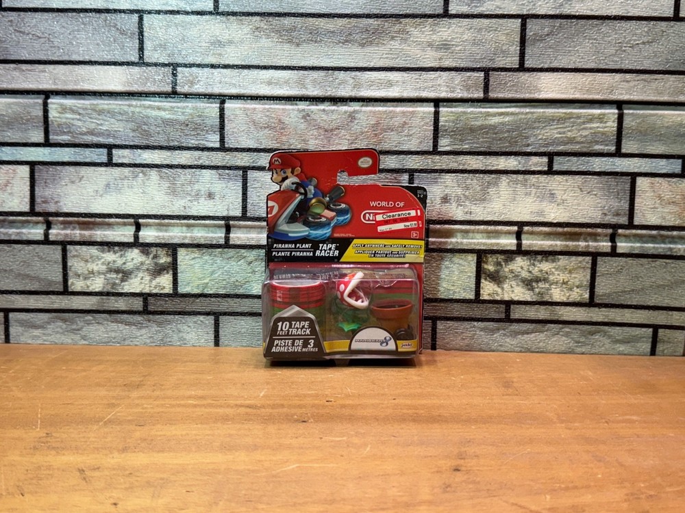 Nintendo Tape Racers Wave 2: Piranha Plant w Pipe Way Tape, Free Daily Shipping!