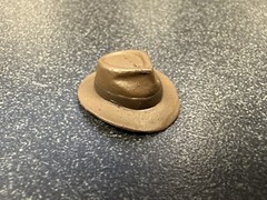 INDIANA JONES (Hat Accessory Only) Action Figure Part Fedora Hasbro 1/18 MINT