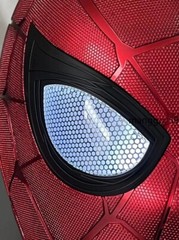 Killerbody Iron spider Spider-Man Mask 1: 1 Electric Blinking Helmet Cosplay US!