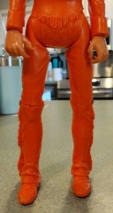 1975 Marx Johnny West JWA Orange Geronimo Figure in Good Condition