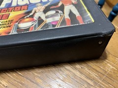 VINTAGE GI JOE STAR WARS 1980 VINYL CARRY CASE WITH GOOD TRAYS OVERALL GREAT