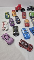 Disney Pixar Cars Lot Of DIE CAST AND PLASTIC CARS–LOT OF 32 CARS