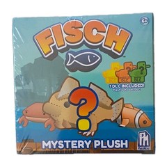 FISCH ROBLOX MYSTERY 4″ PLUSH INCLUDES DLC CODE COMMON LEGENDARY OR EXOTIC *NEW*